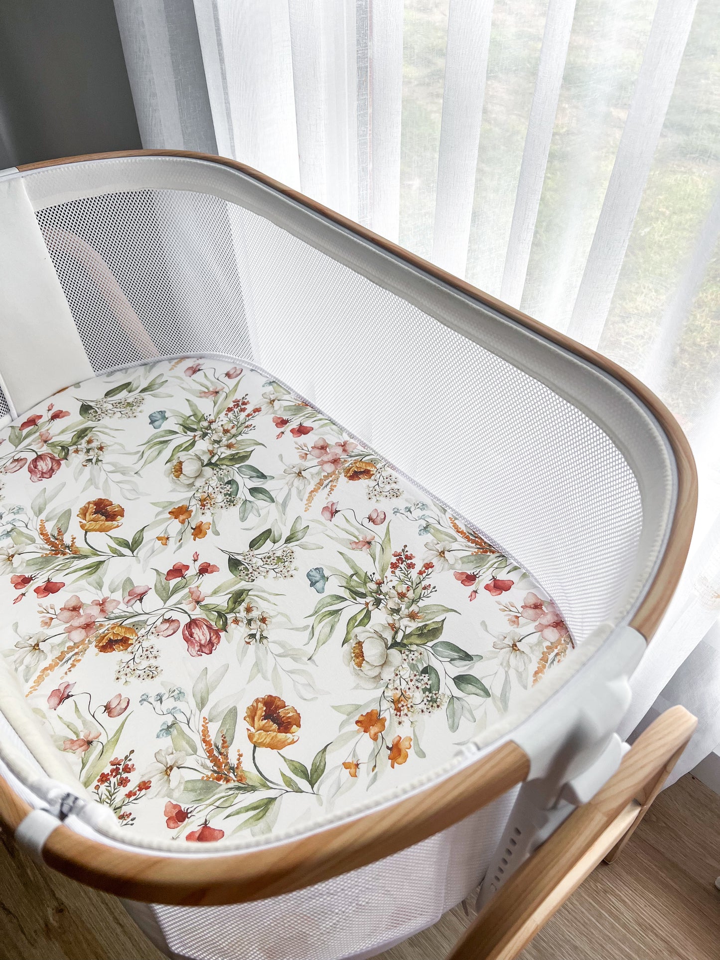 Floral Fantasy Cot Sheet