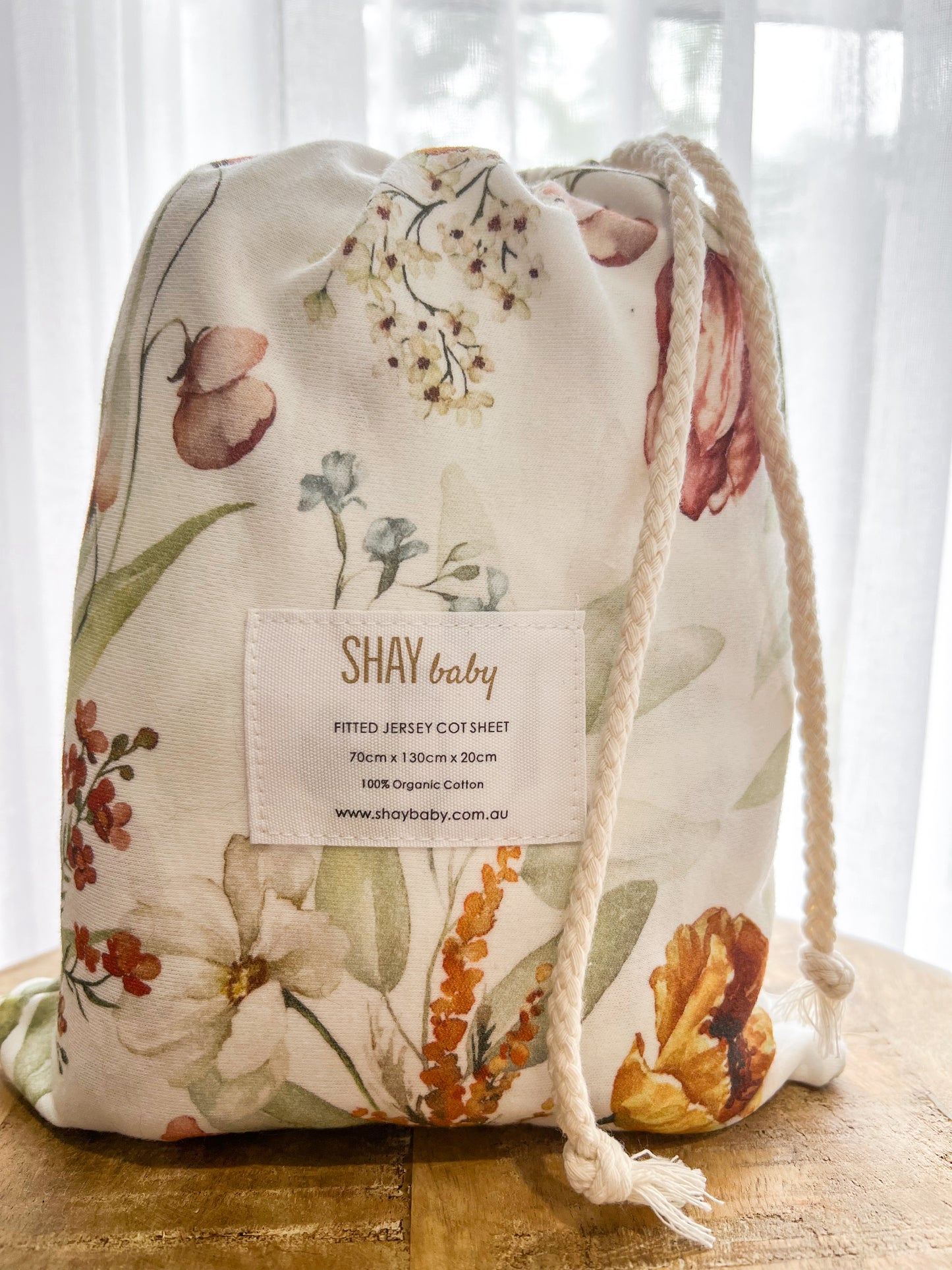 Floral Fantasy Cot Sheet