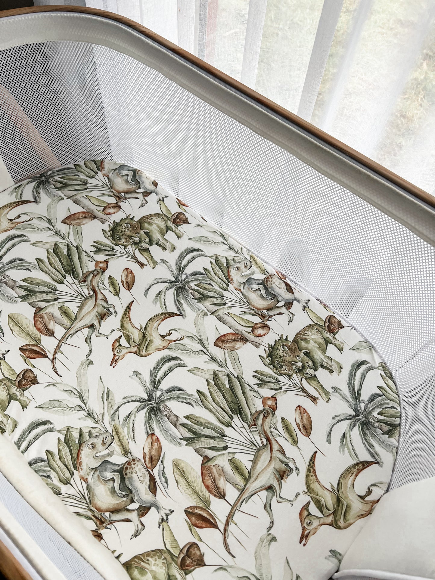 Dino Dreams Cot Sheet