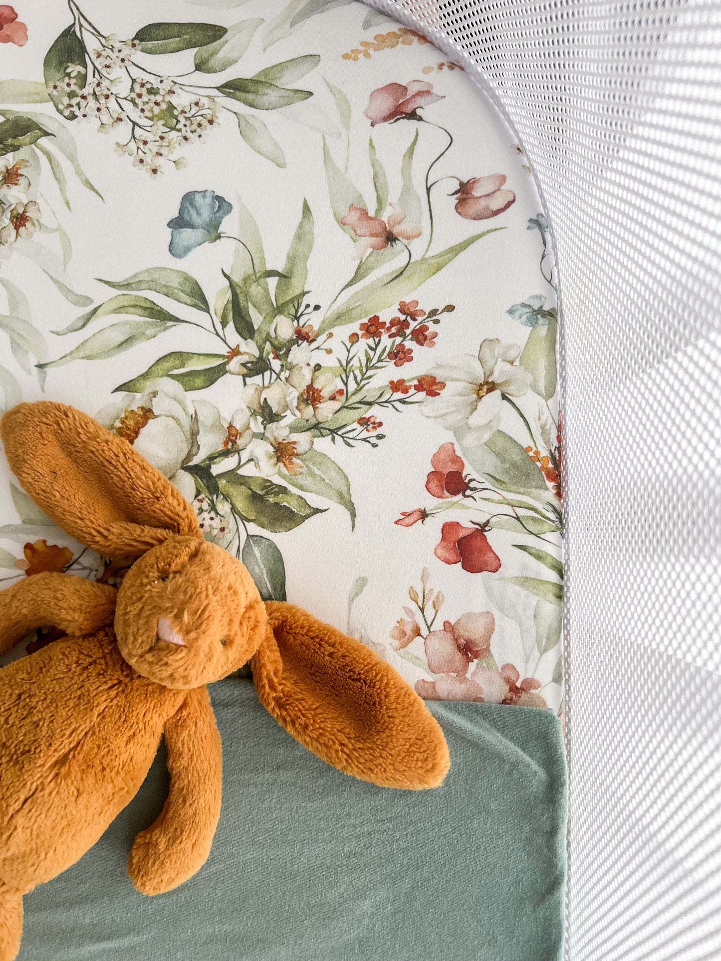 Floral Fantasy Cot Sheet