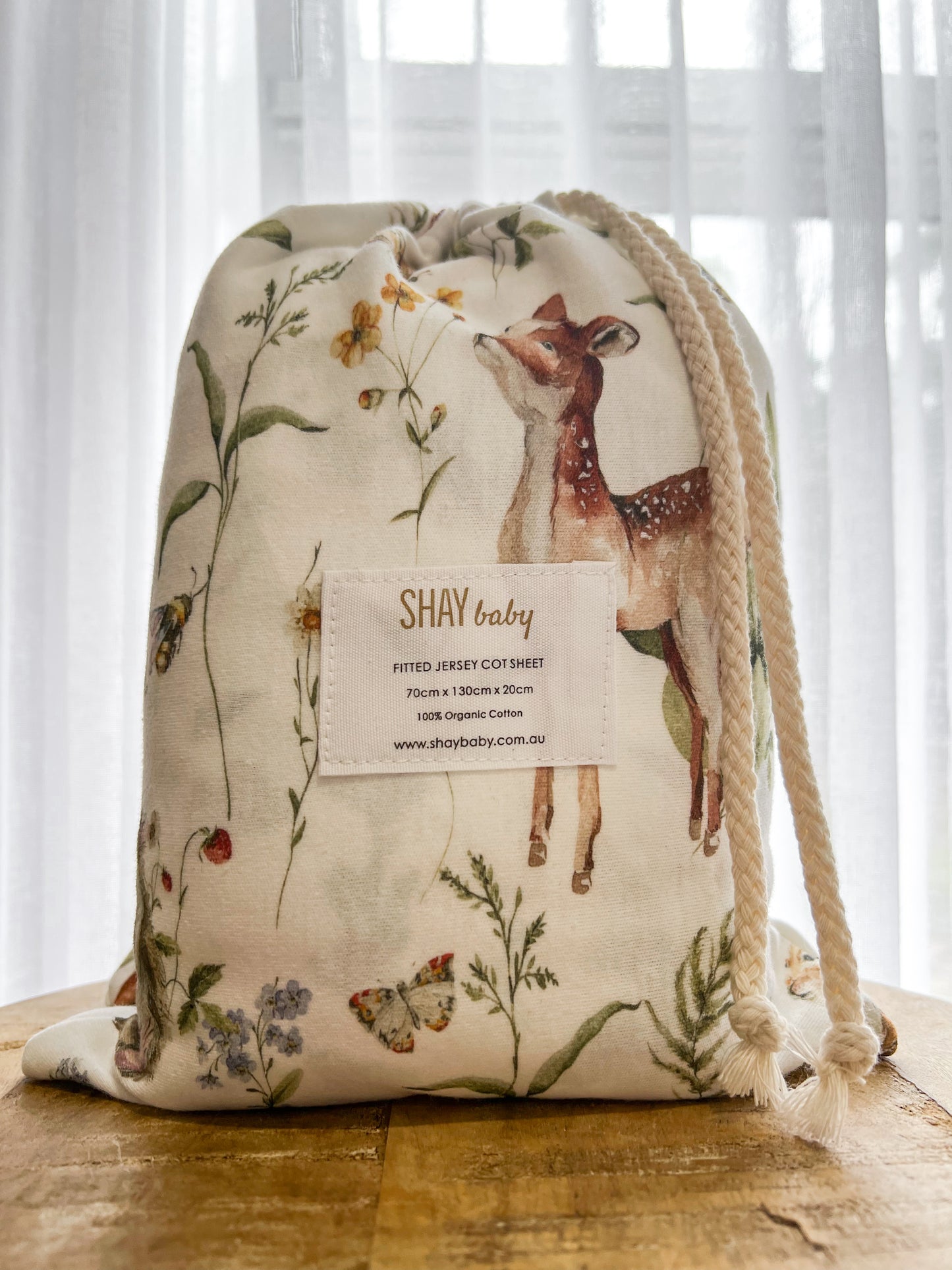 Woodland Wonders Cot Sheet