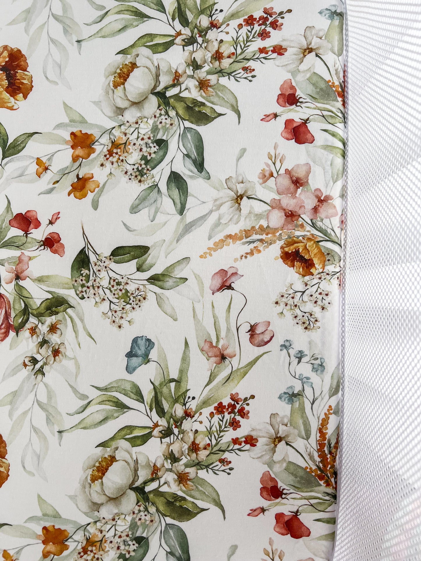 Floral Fantasy Cot Sheet