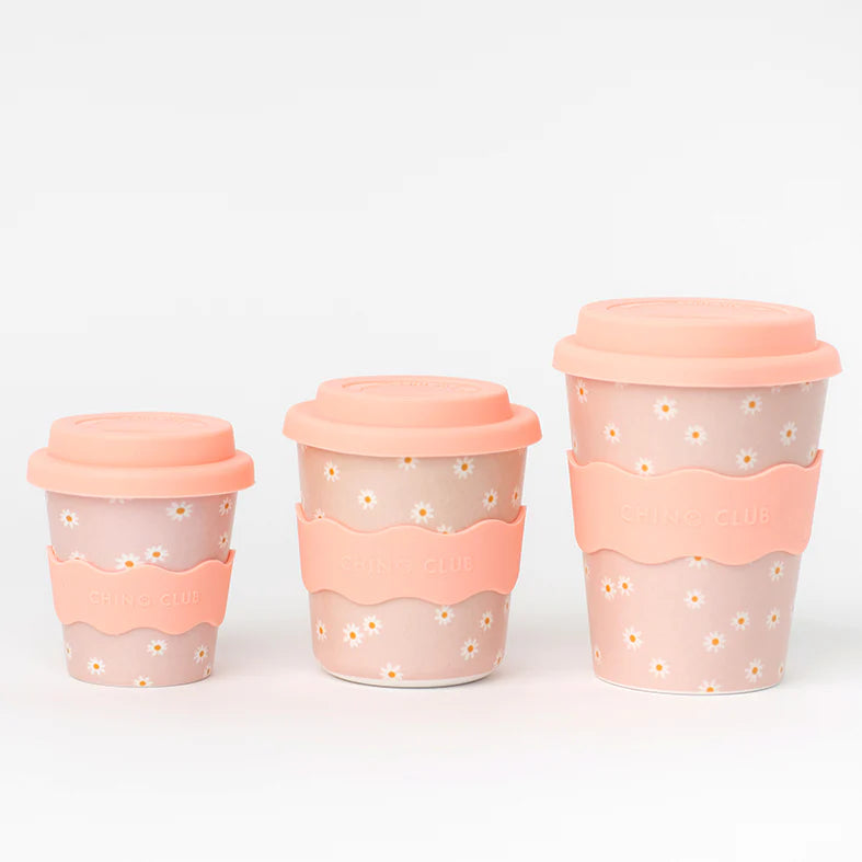 Pink Daisy Baby Chino Cup 4oz
