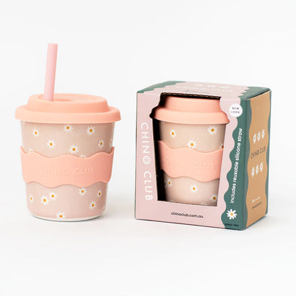 Pink Daisy Kids Keep Cup 8oz