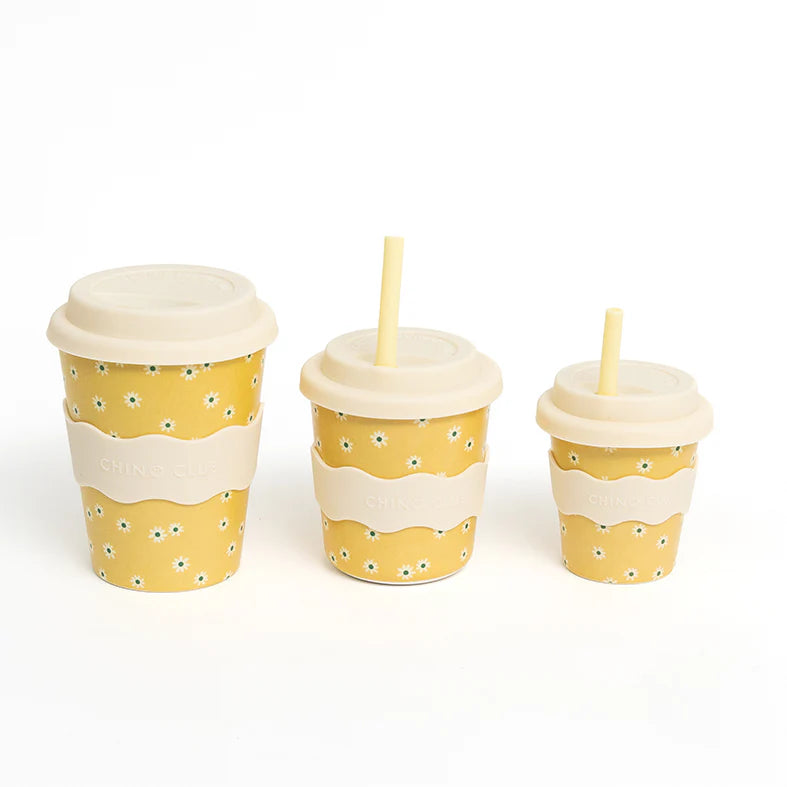 Yellow Daisy Baby Chino Cup 4oz